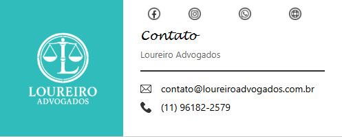Assinatura de E-mail — Loureiro Advogados